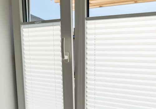 Access Tilt & Turn Window with pleated blinds